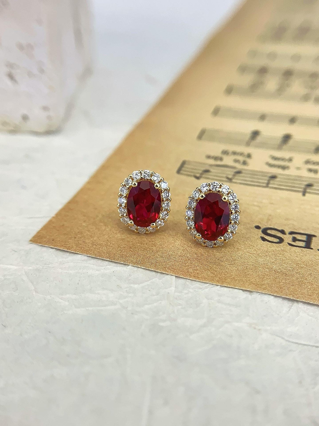 Light You Can Wear Diamond Cluster Earrings
