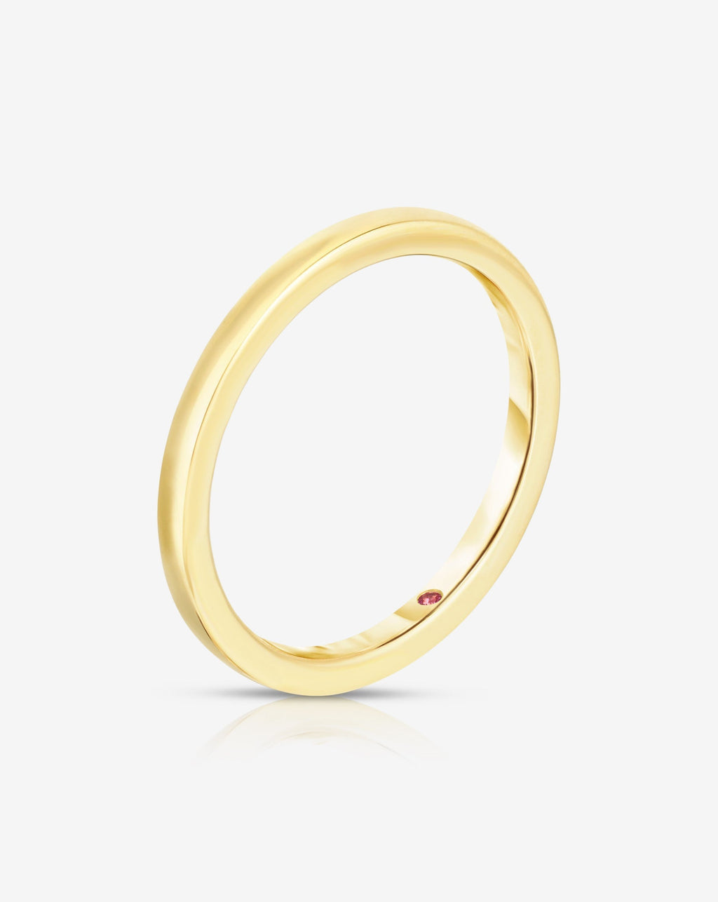 Whisper Thin Band with Birthstone