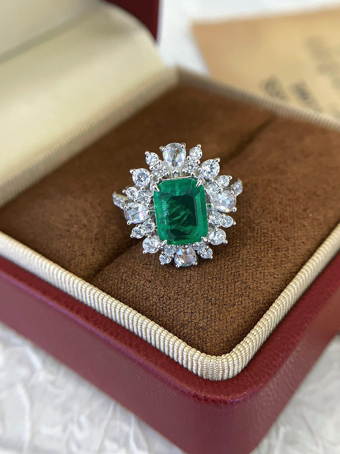 Made to Be Noticed Green Gemstone Ring
