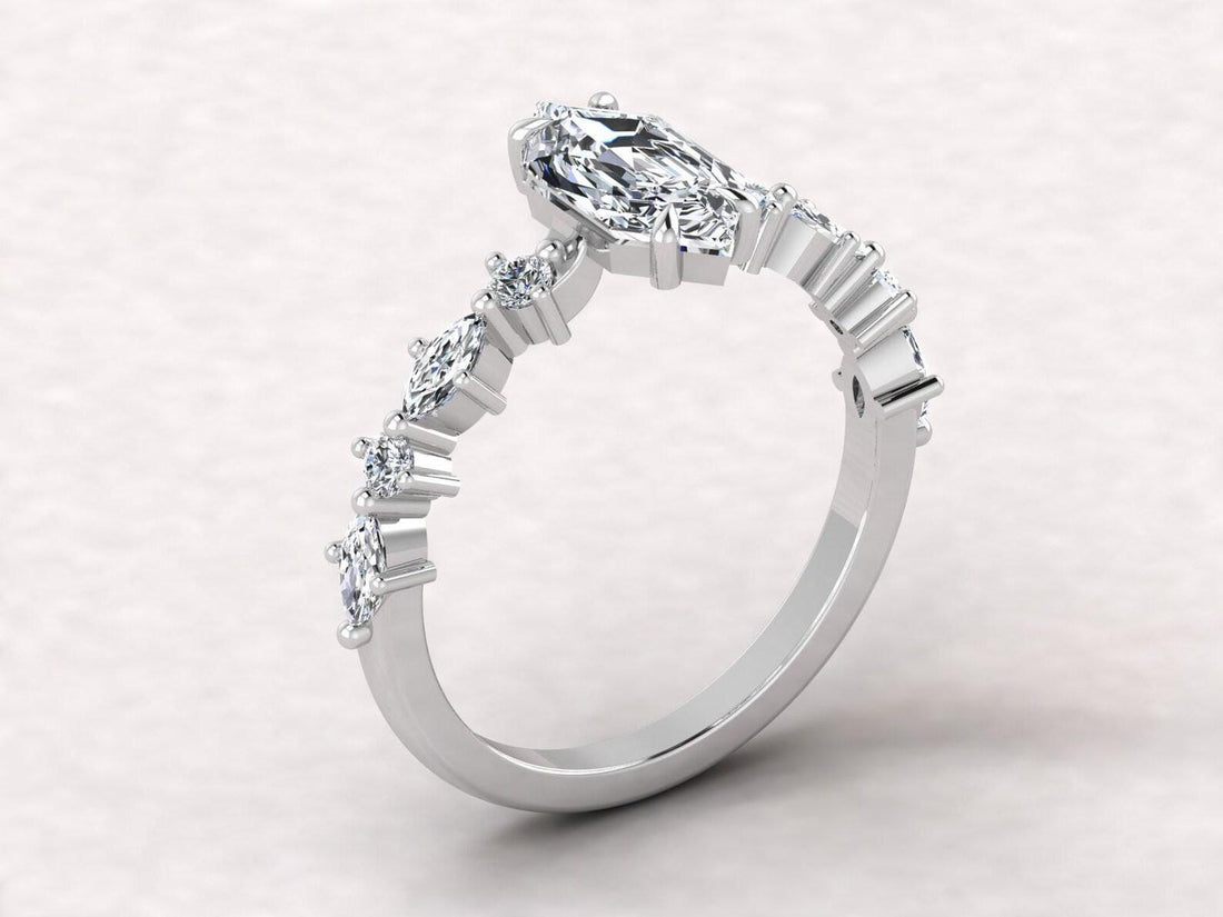Nothing Else Comes Close Minimalist Diamond Band