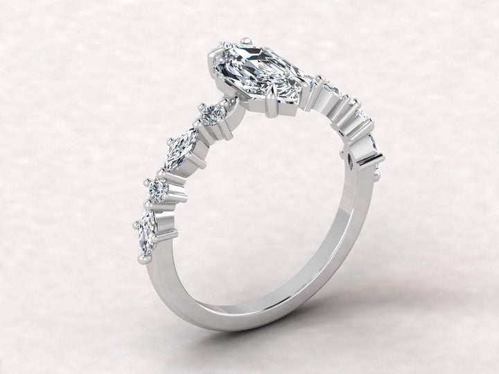 Nothing Else Comes Close Minimalist Diamond Band