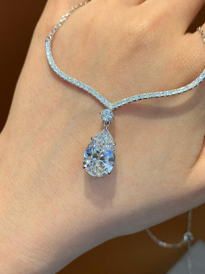 Made to Stay Close Pear Diamond Pendant
