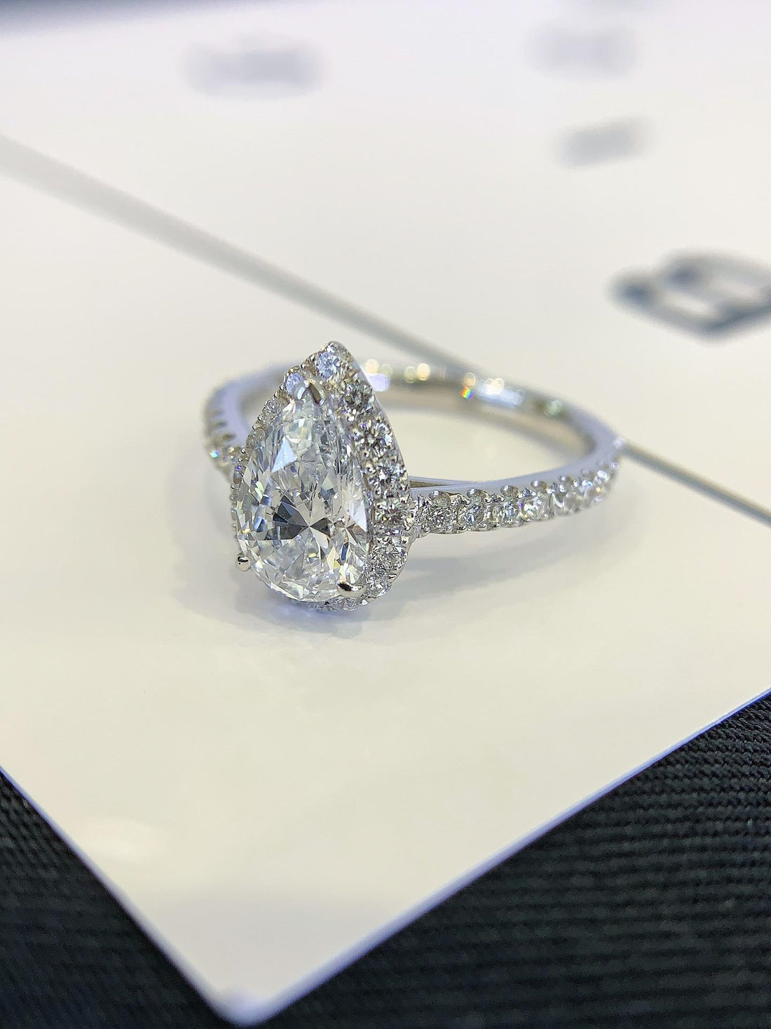 Love at First Light CVD Diamond Ring