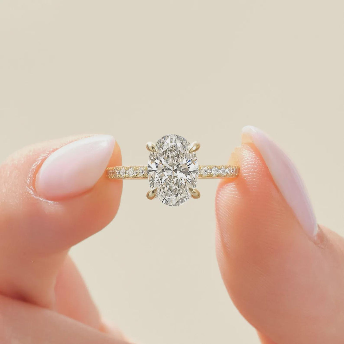 Worth Looking Twice CVD Diamond Engagement Ring