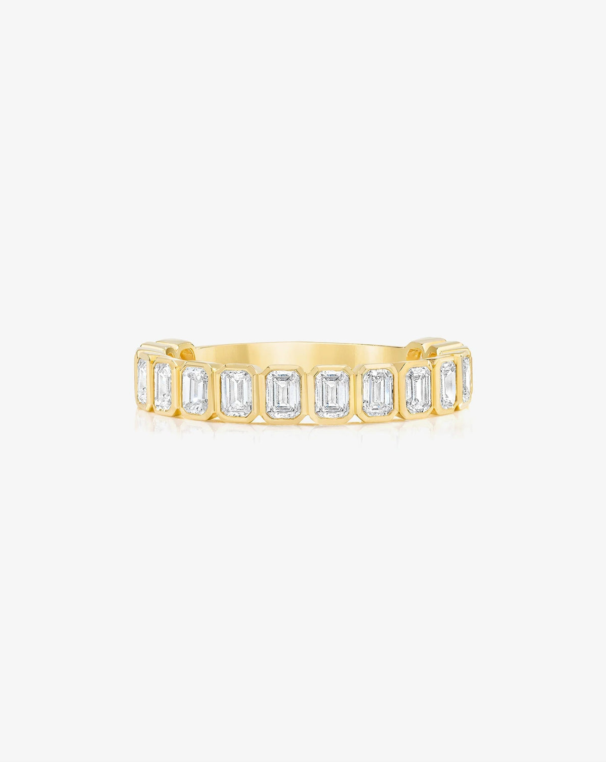 Emerald Bezel Band
