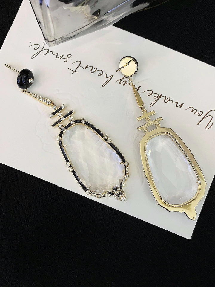 The Ring They'll Ask About Multi-Shape Diamond Hoops