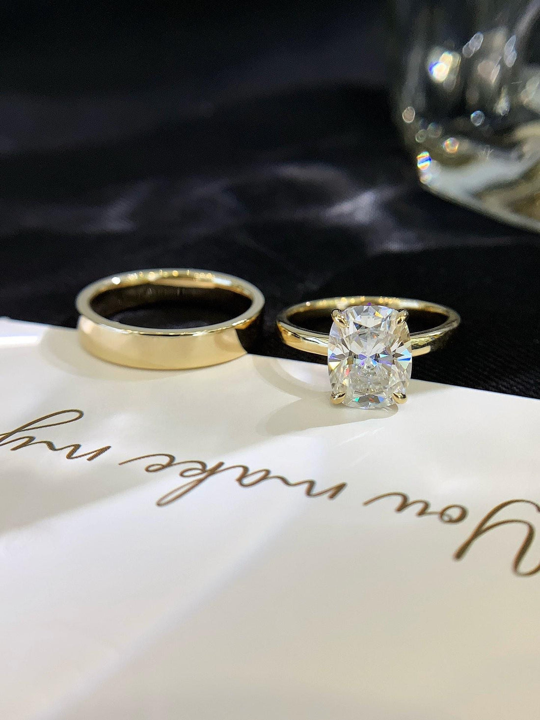 Pure Brilliance Oval Diamond Bridal Set
