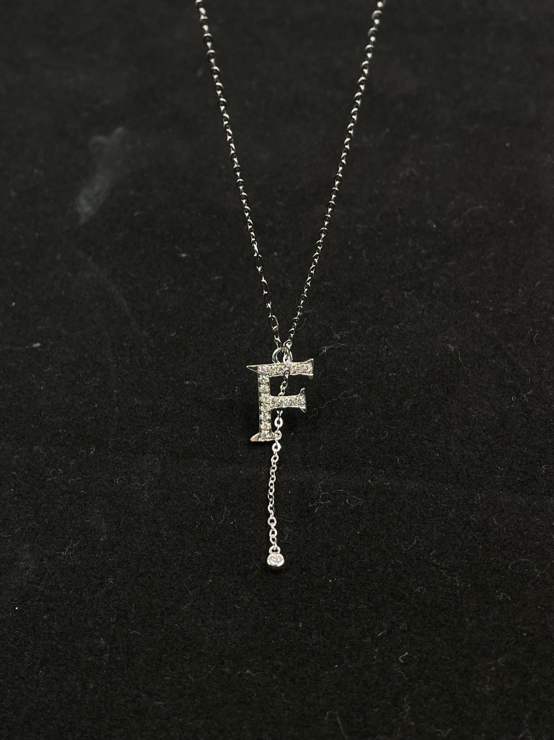 Grace in Every Glance Diamond Accent Initial Pendant