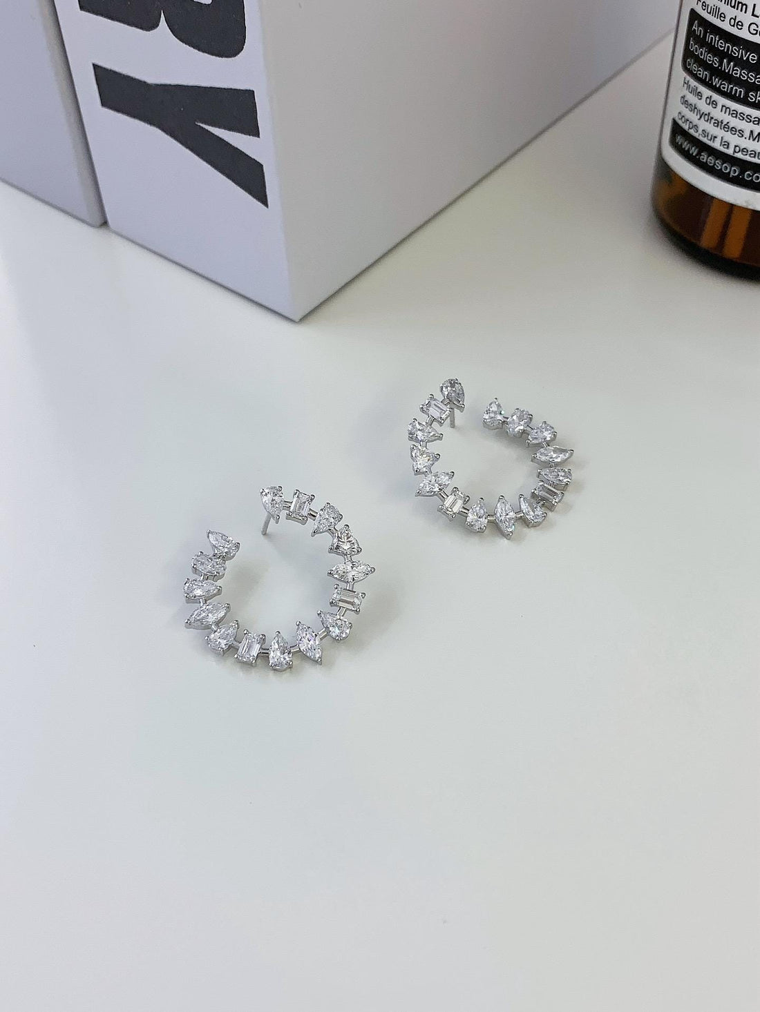 Nothing Else Comes Close Multi-Shape Lab Diamond Hoops