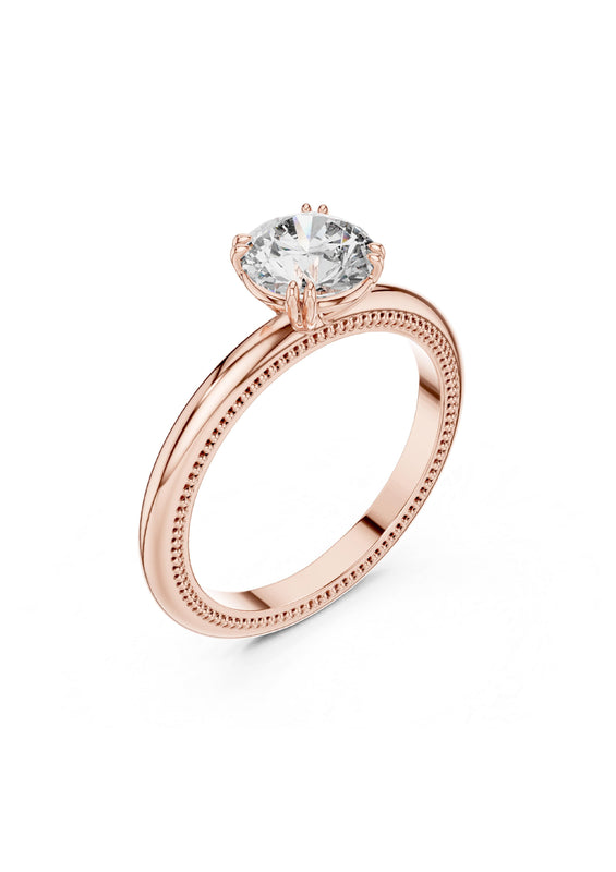 Understated Luxury Lab Grown Diamond Ring