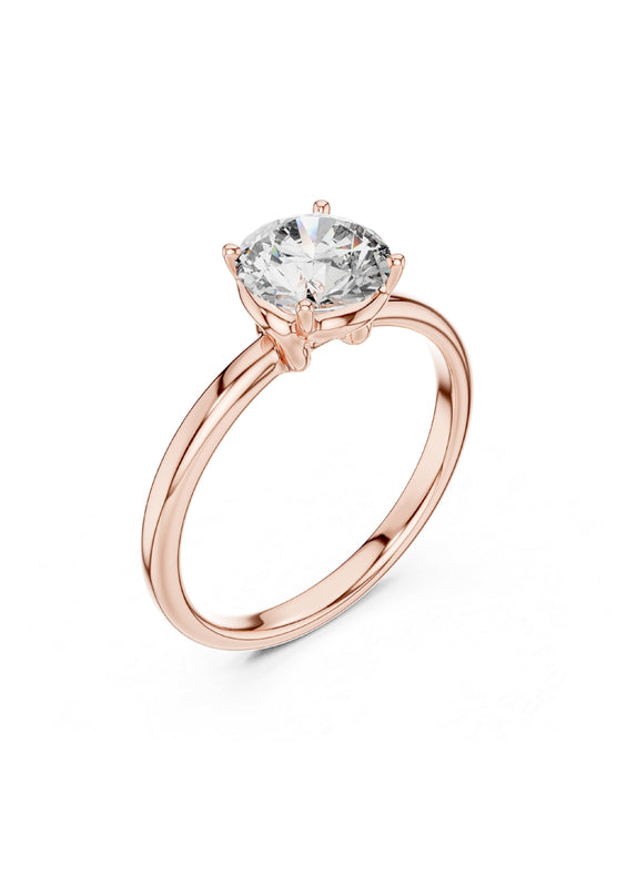 Distinctly Refined Lab Grown Diamond Ring