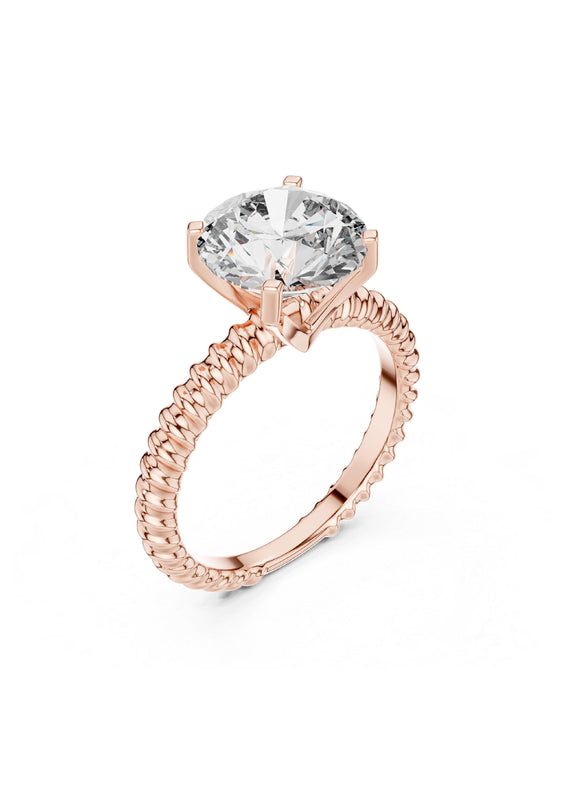 Elevated Beauty Lab Grown Diamond Ring
