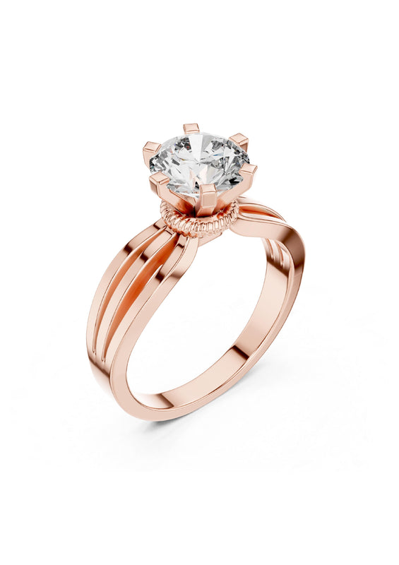 The Essence of Elegance Lab Grown Diamond Ring