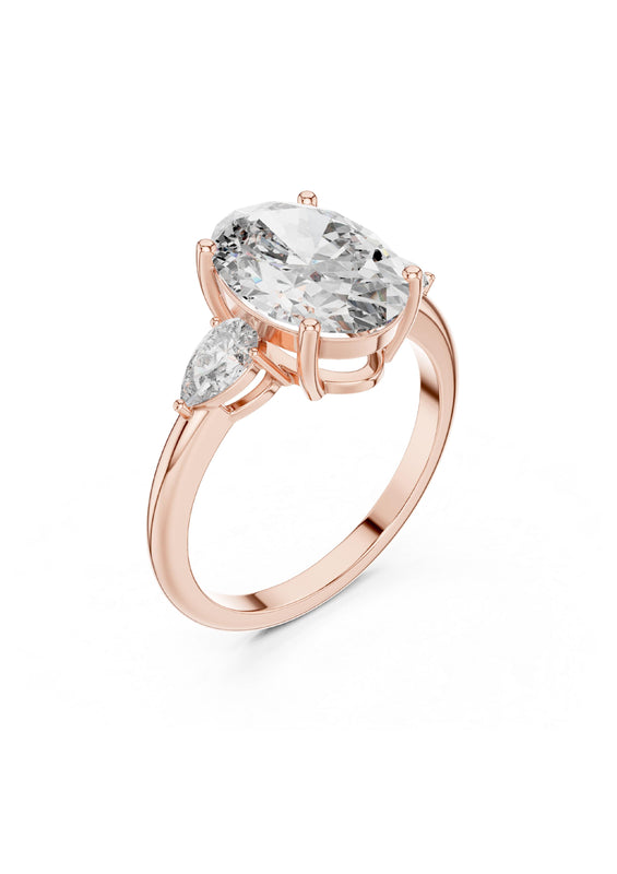 The Luxury of Simplicity Lab Grown Diamond Ring