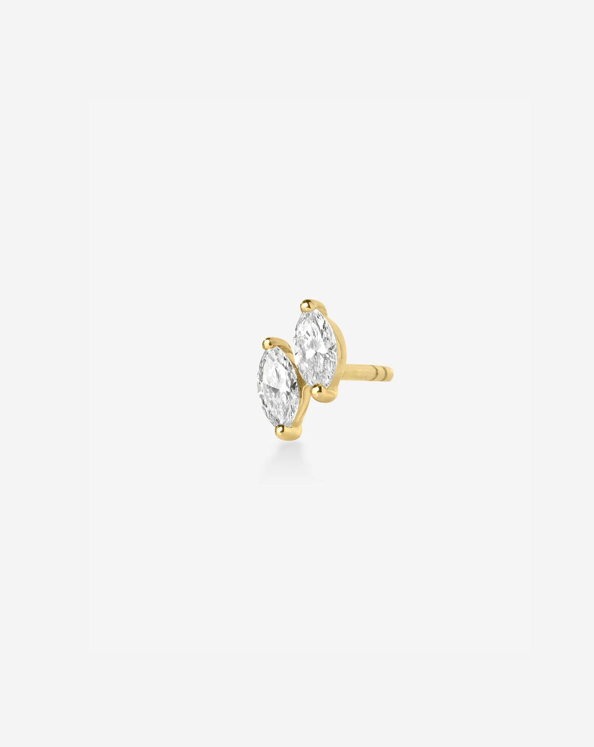 Double Marquise Lab Diamond Studs