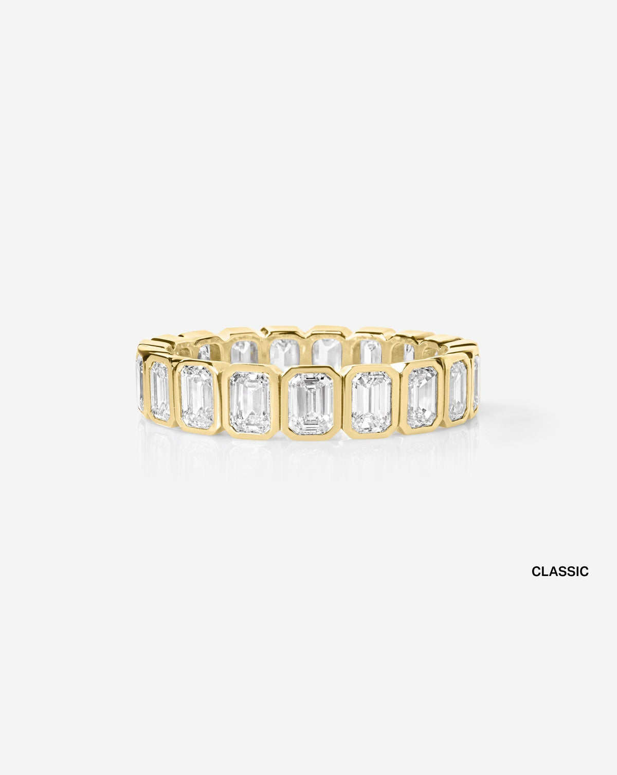 Emerald Bezel Band