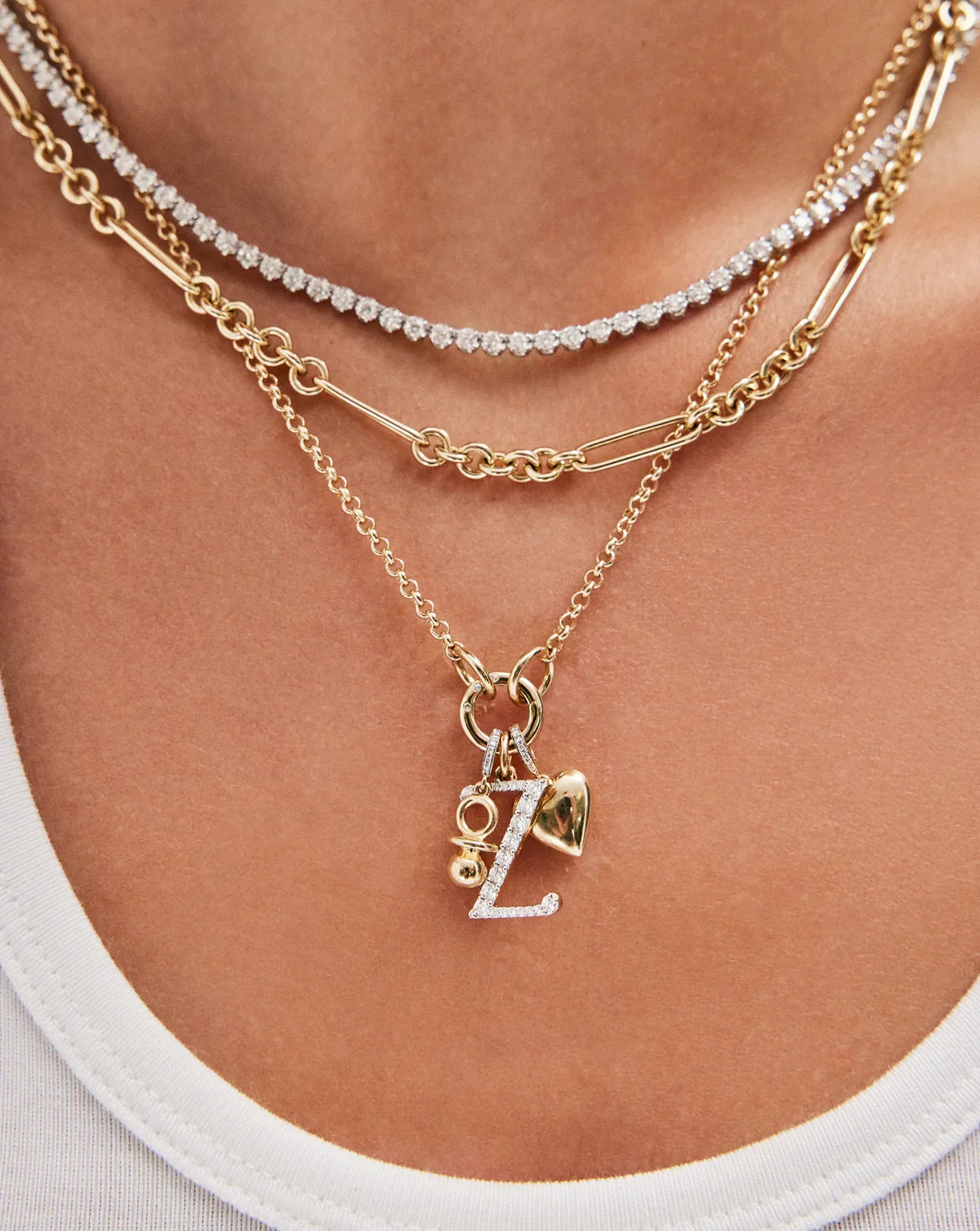 Clique Rolo Chain Necklace