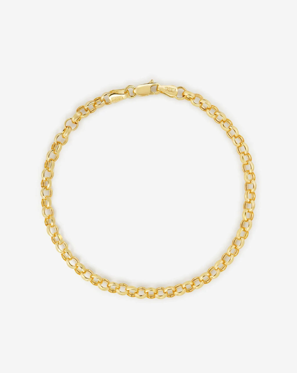 Hollow Rolo Chain Bracelet