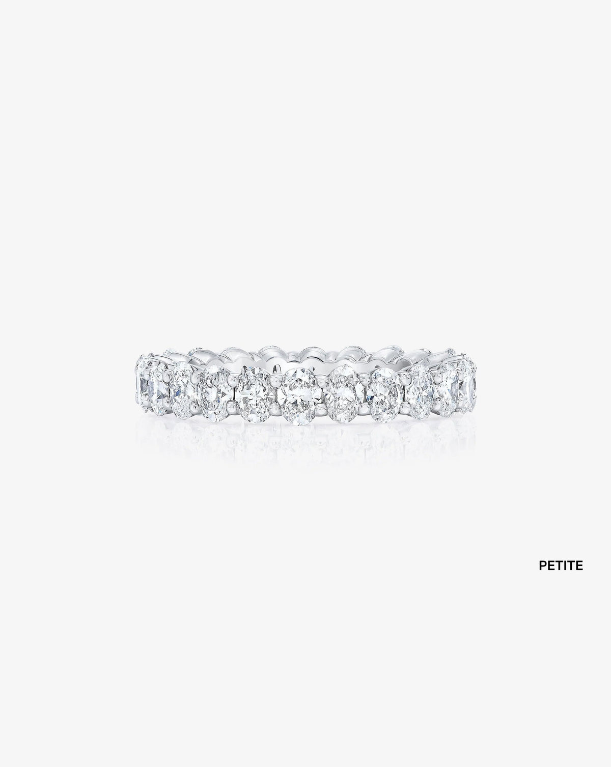 Oval Diamond Eternity Band