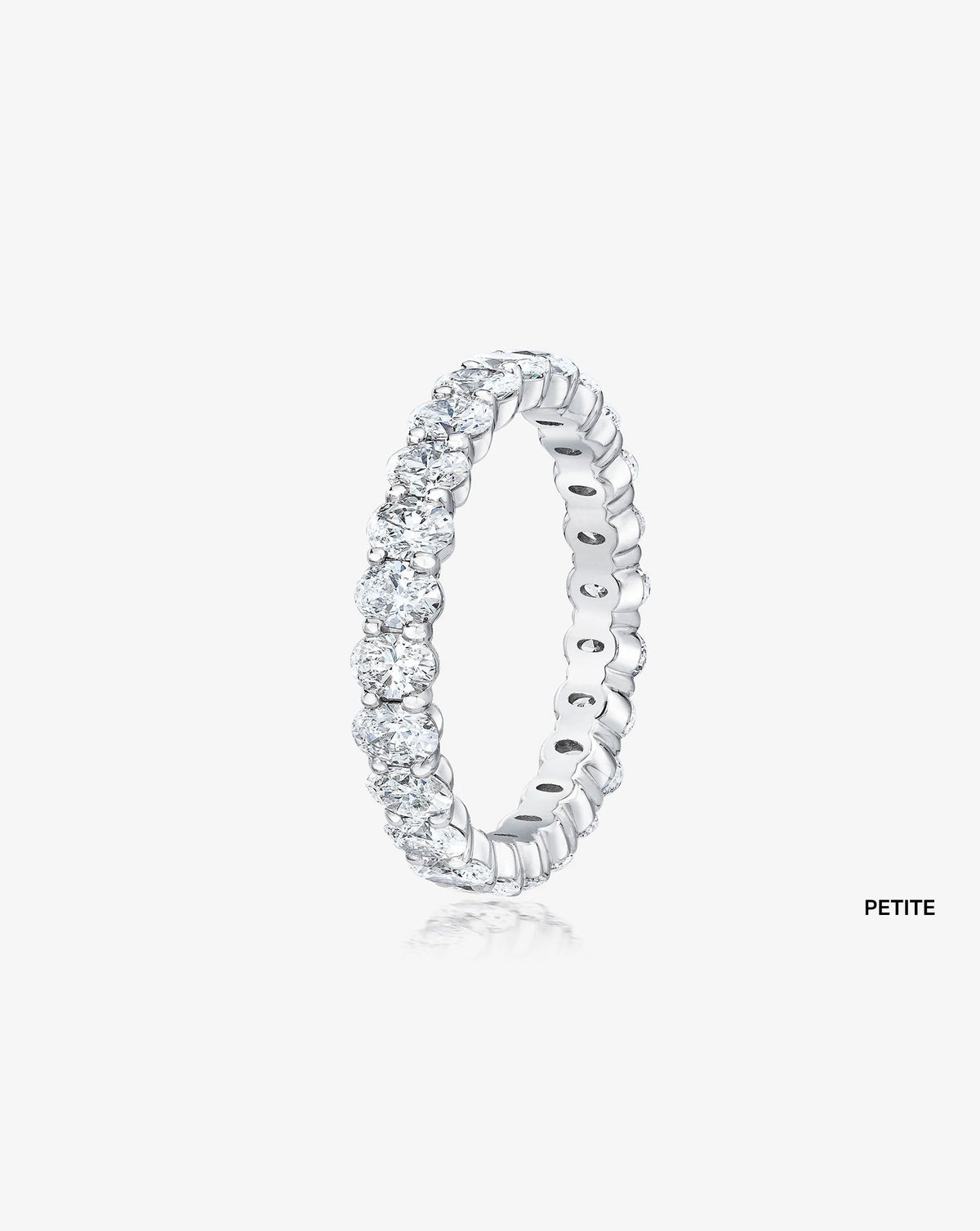 Oval Diamond Eternity Band