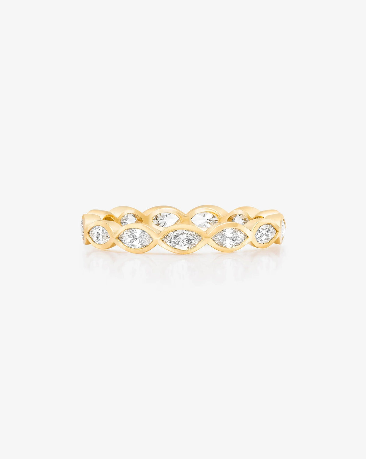 Marquise Bezel Eternity Band