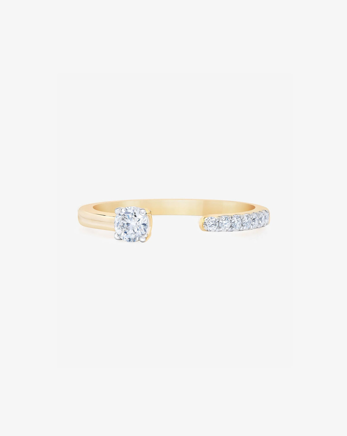 Open Round Diamond Band