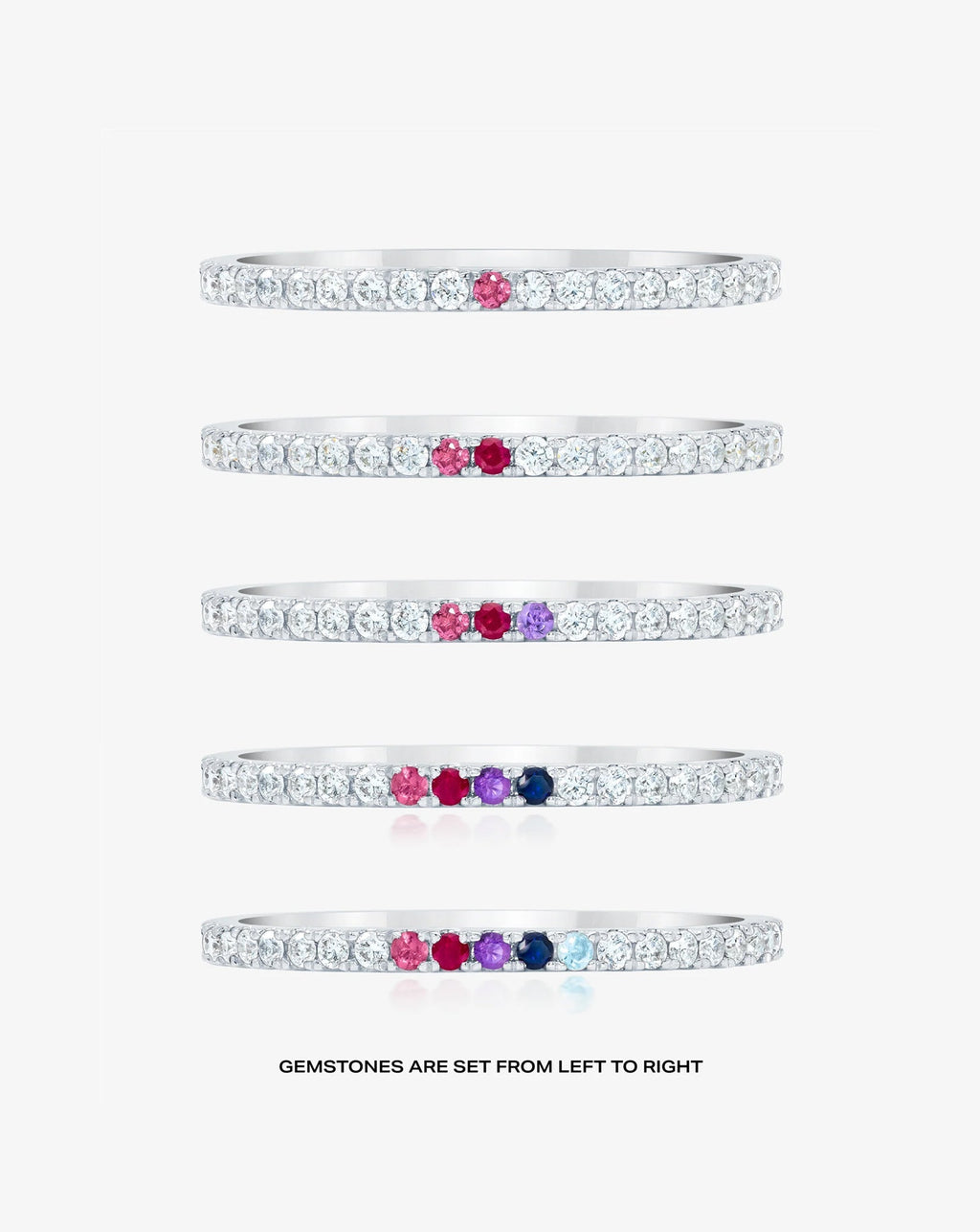 Personalized Perfect Pavé Diamond Ring | Platinum