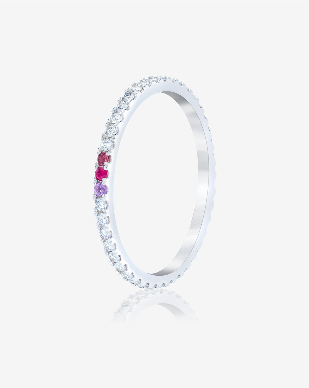 Personalized Perfect Pavé Diamond Ring | Platinum