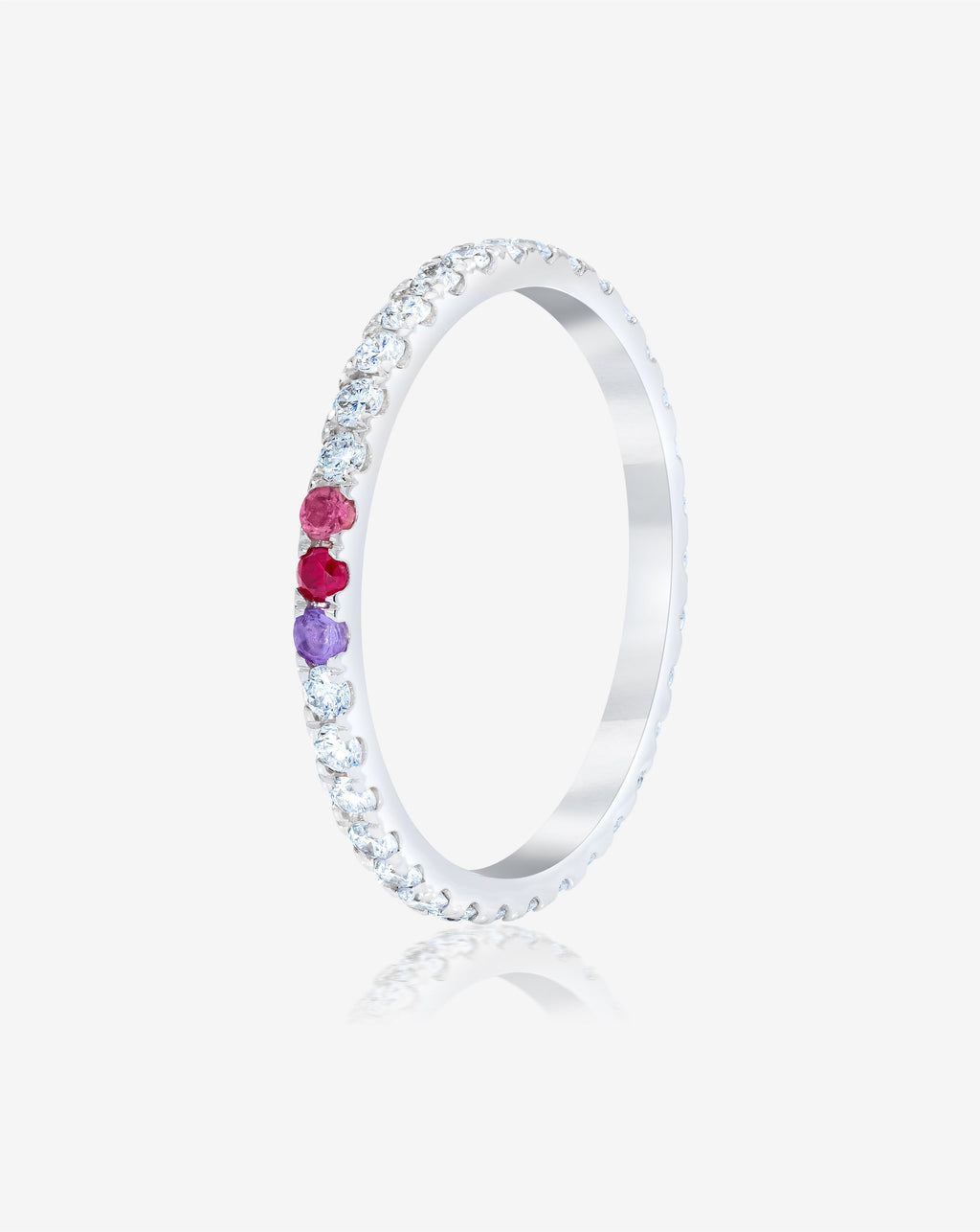 Personalized Perfect Pavé Diamond Ring | Platinum