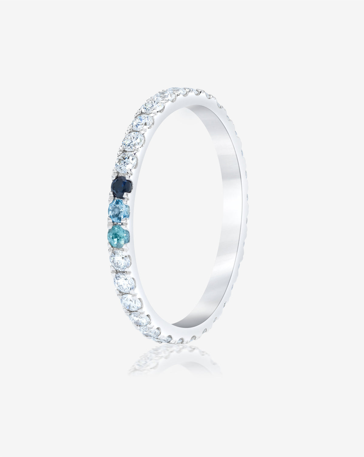 Personalized Perfect Pavé Diamond Ring | Platinum