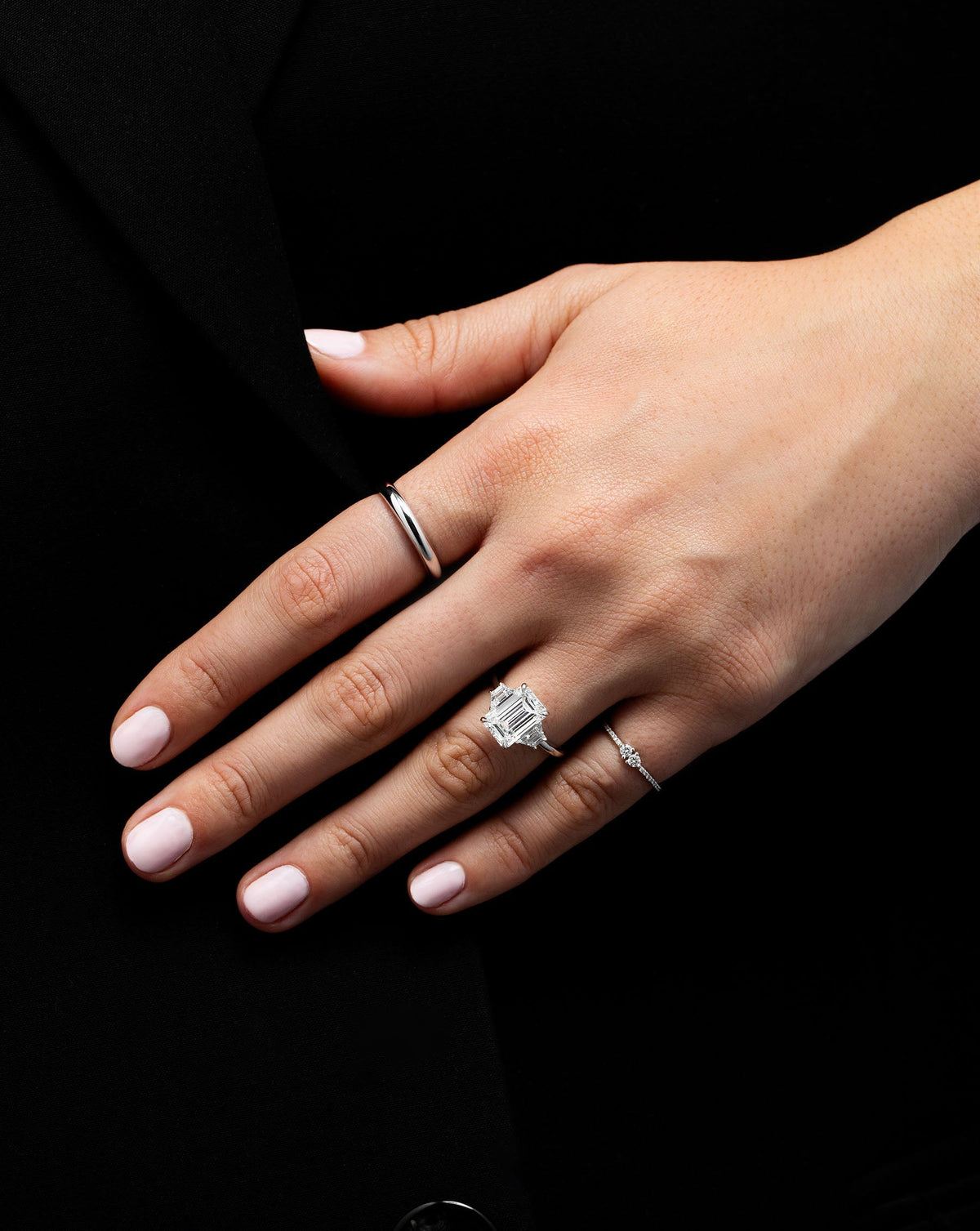 Petite Gold Cloud Ring