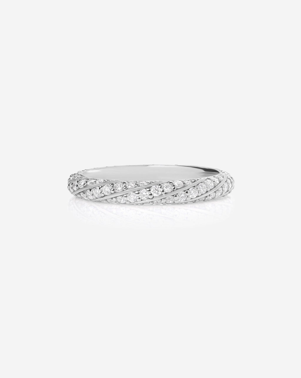 Twisted Diamond Band