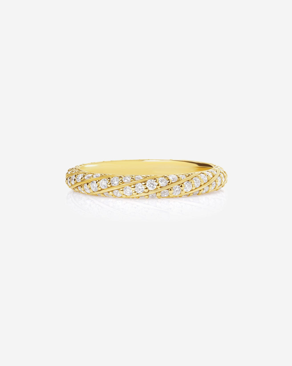 Twisted Diamond Band