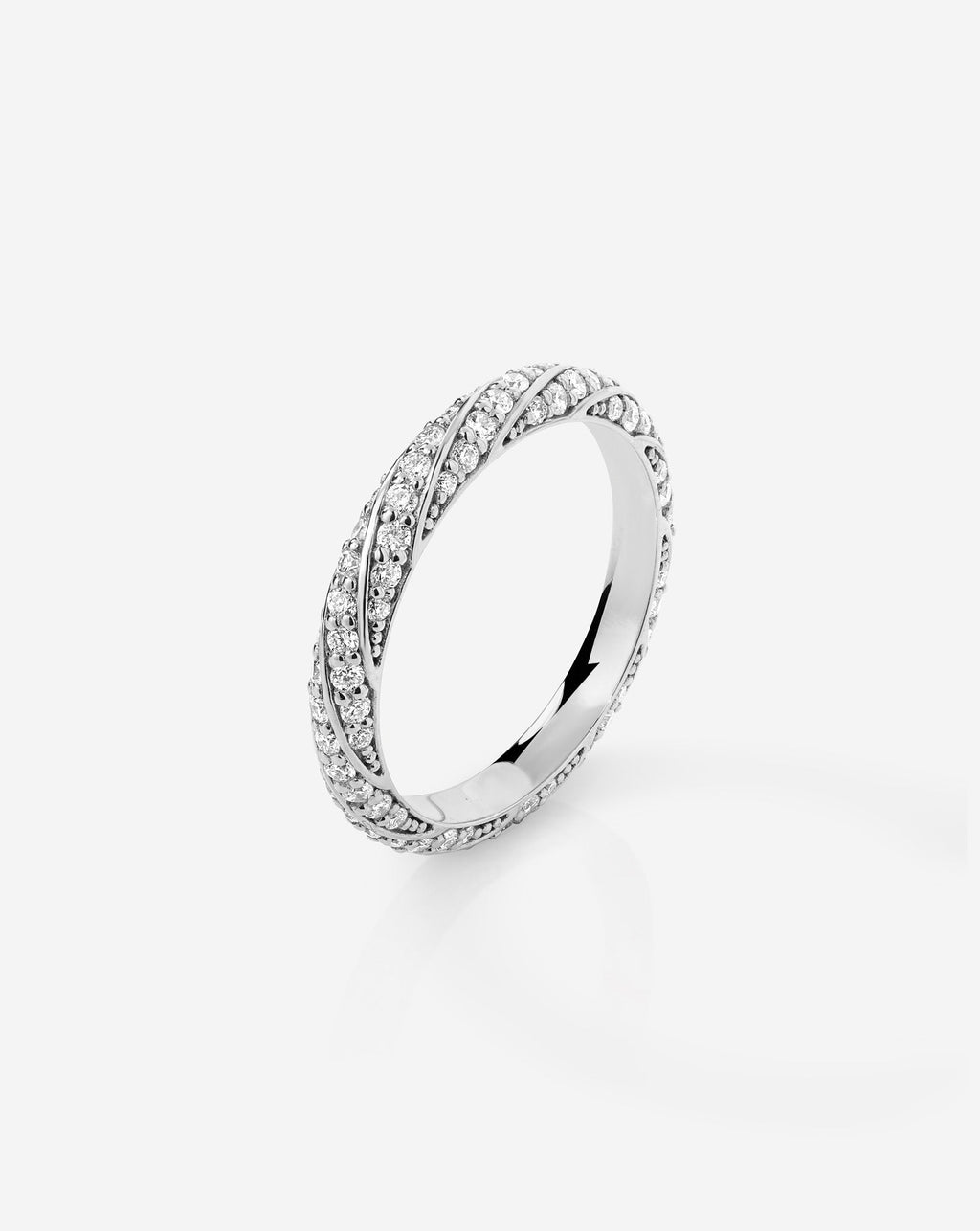 Twisted Diamond Band