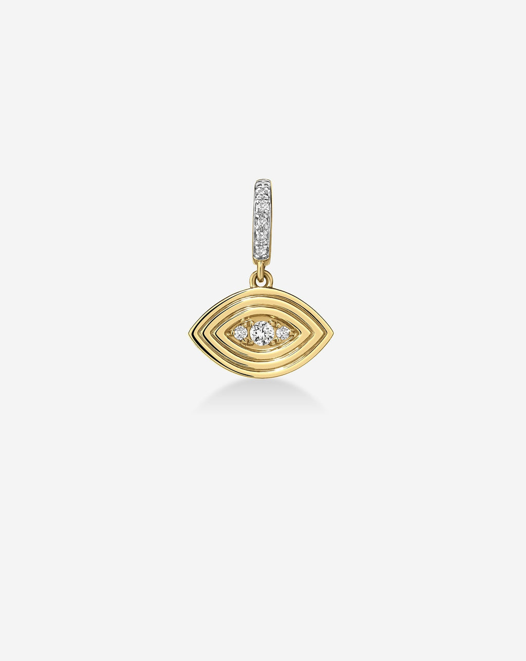 Diamond Evil Eye Charm