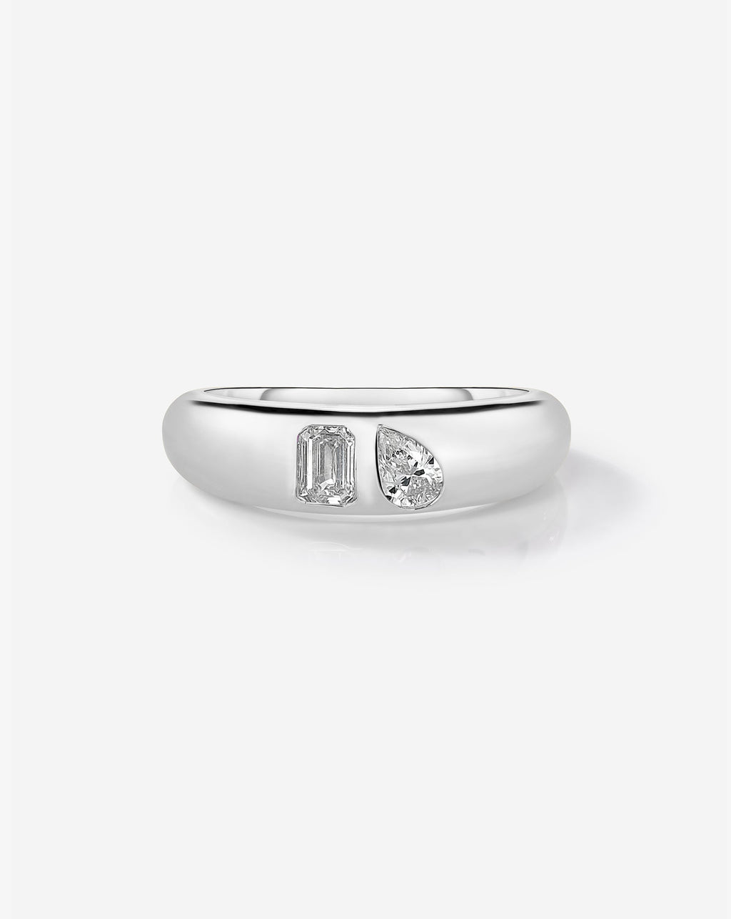 Lab Diamond Duo Ring
