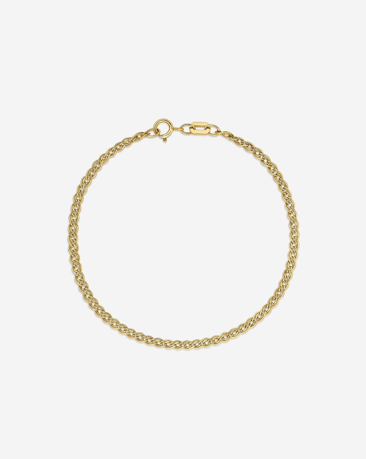 Petite Twin Chain Bracelet