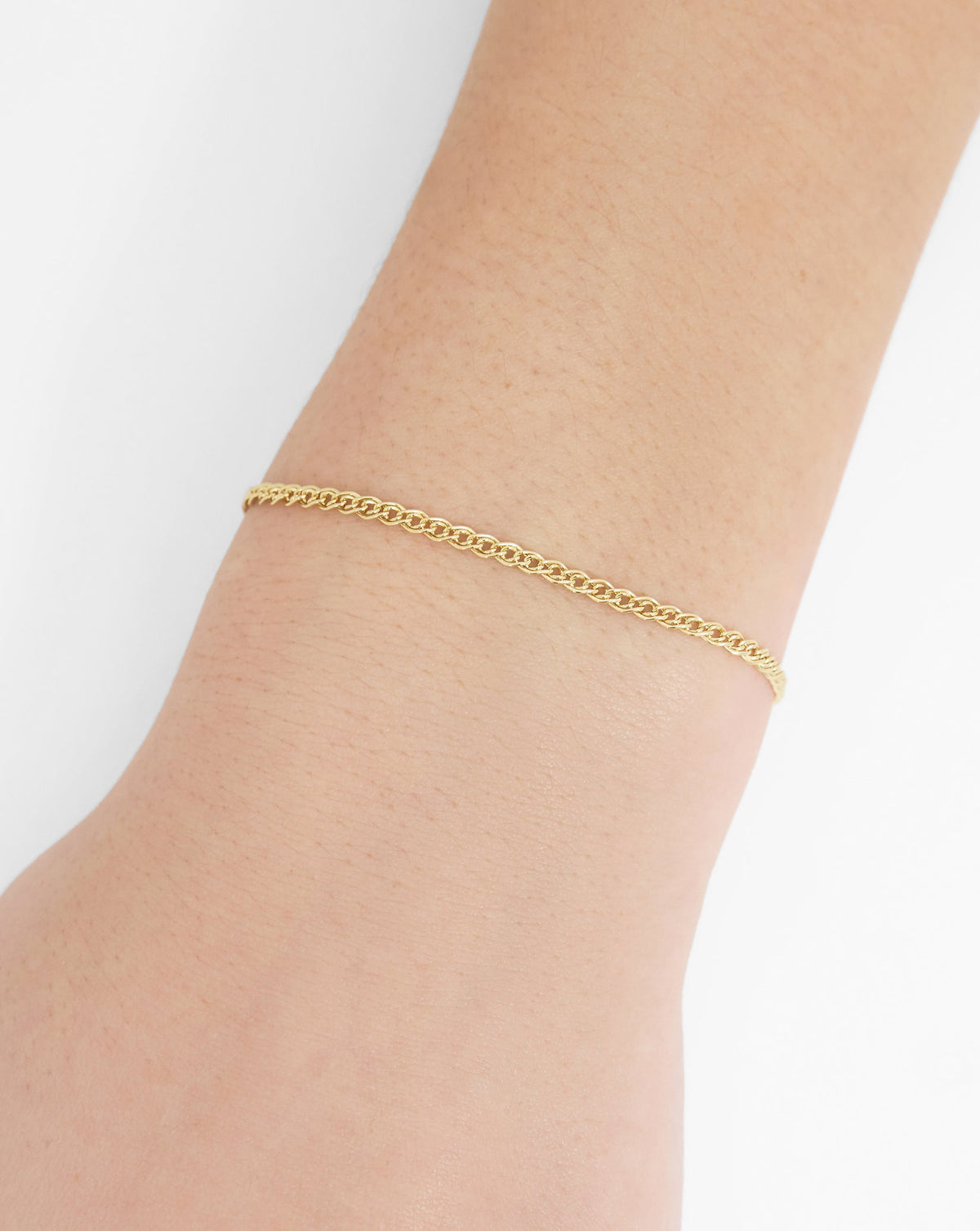 Petite Twin Chain Bracelet
