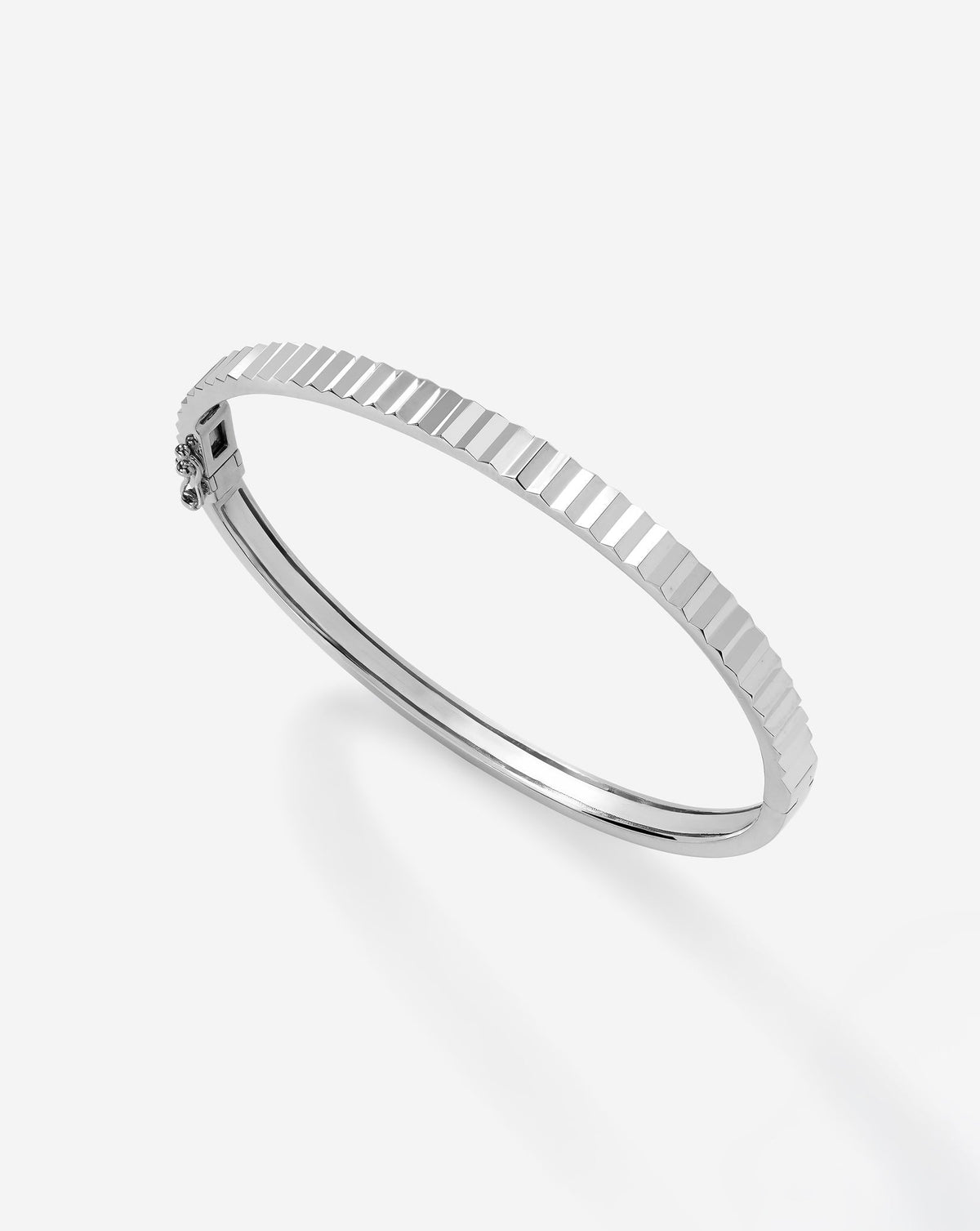 Fluted Gold Bangle
