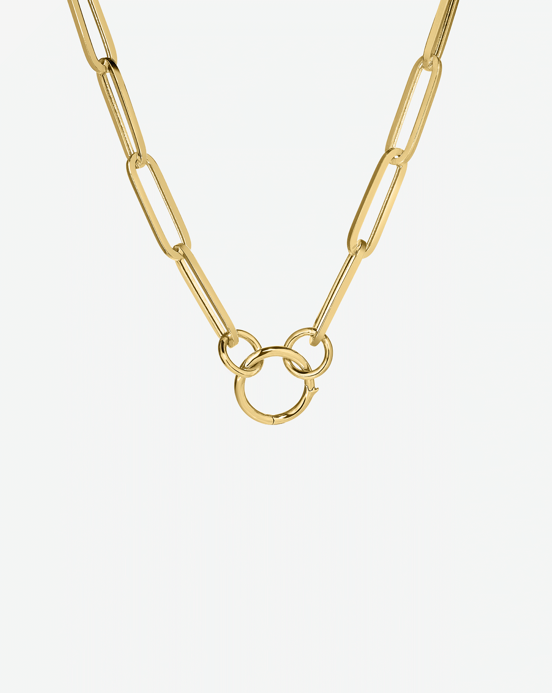 Long Clique Chain Necklace