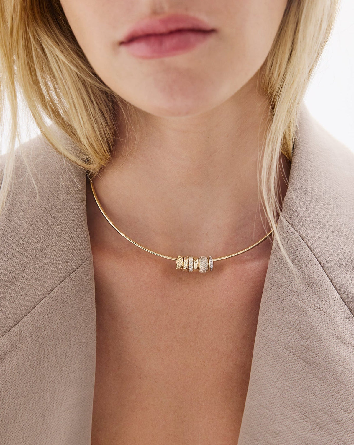 Gold Collar Necklace