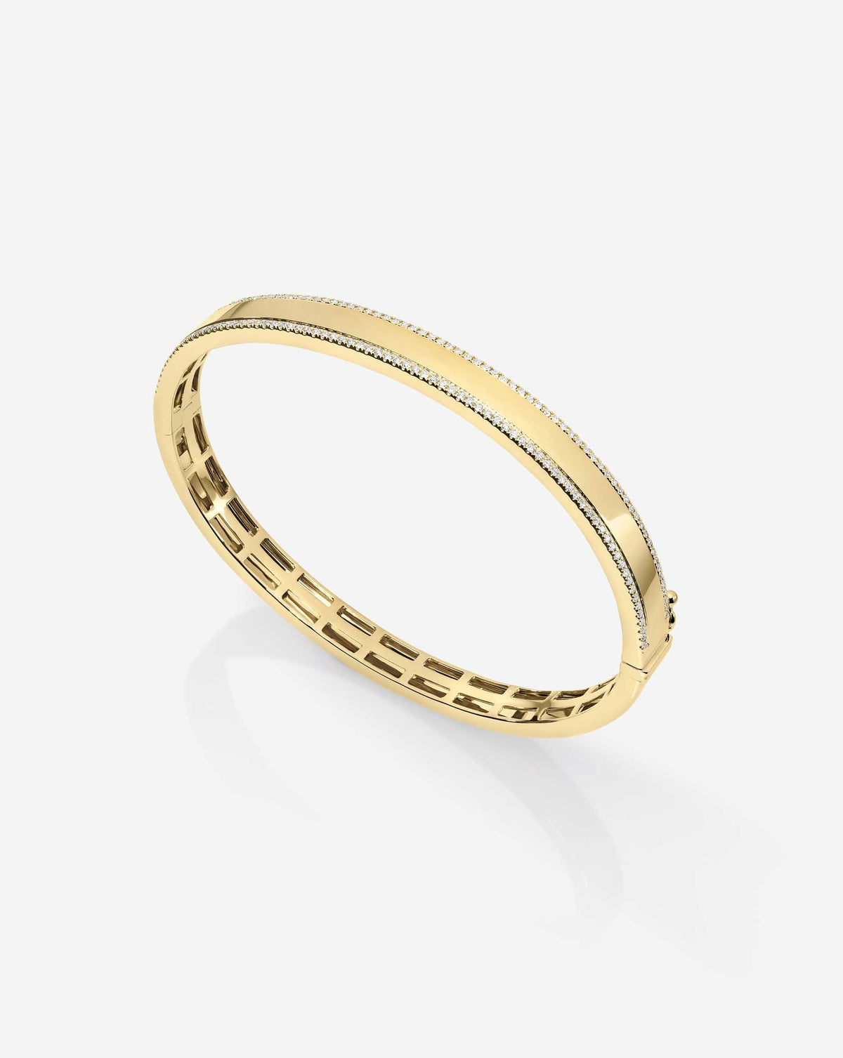 Diamond Border Bangle