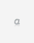 Mini Letter Pavé Stud