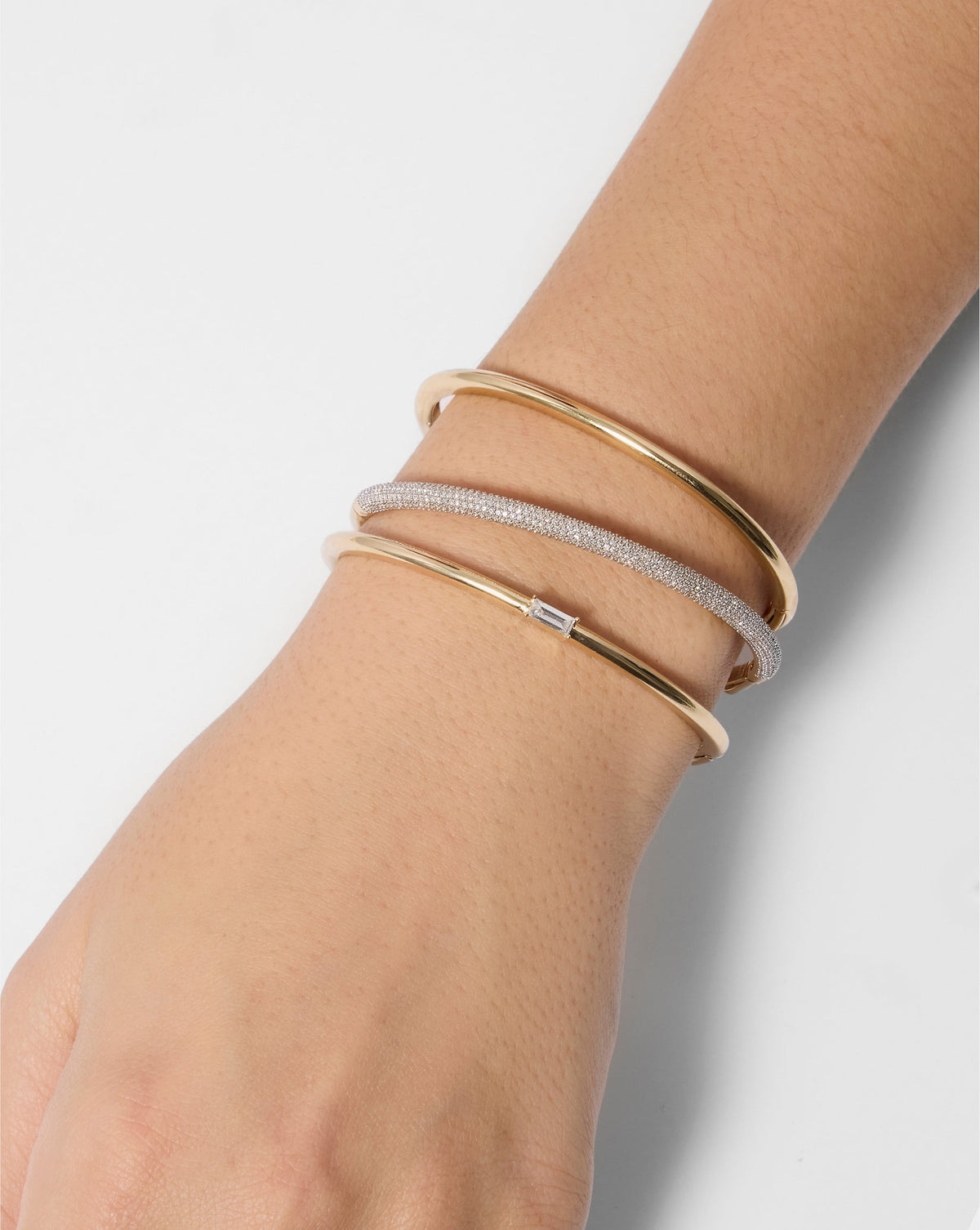 Baguette Cloud Bangle