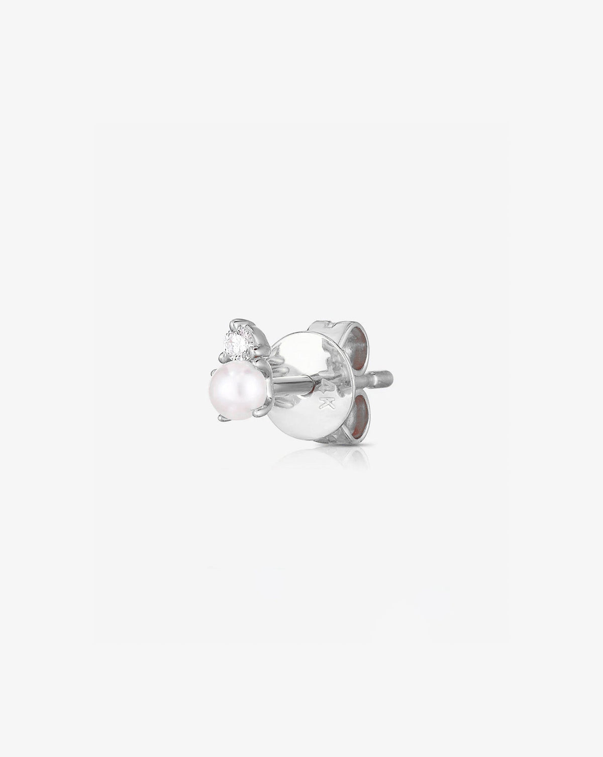 Pearl + Diamond Studs