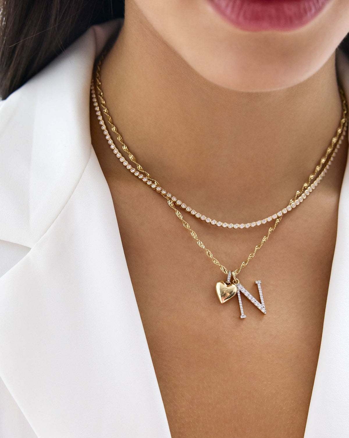 Twisted Dorica Chain Necklace