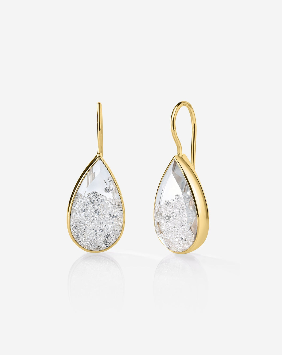 Shaker Pear Drop Earrings
