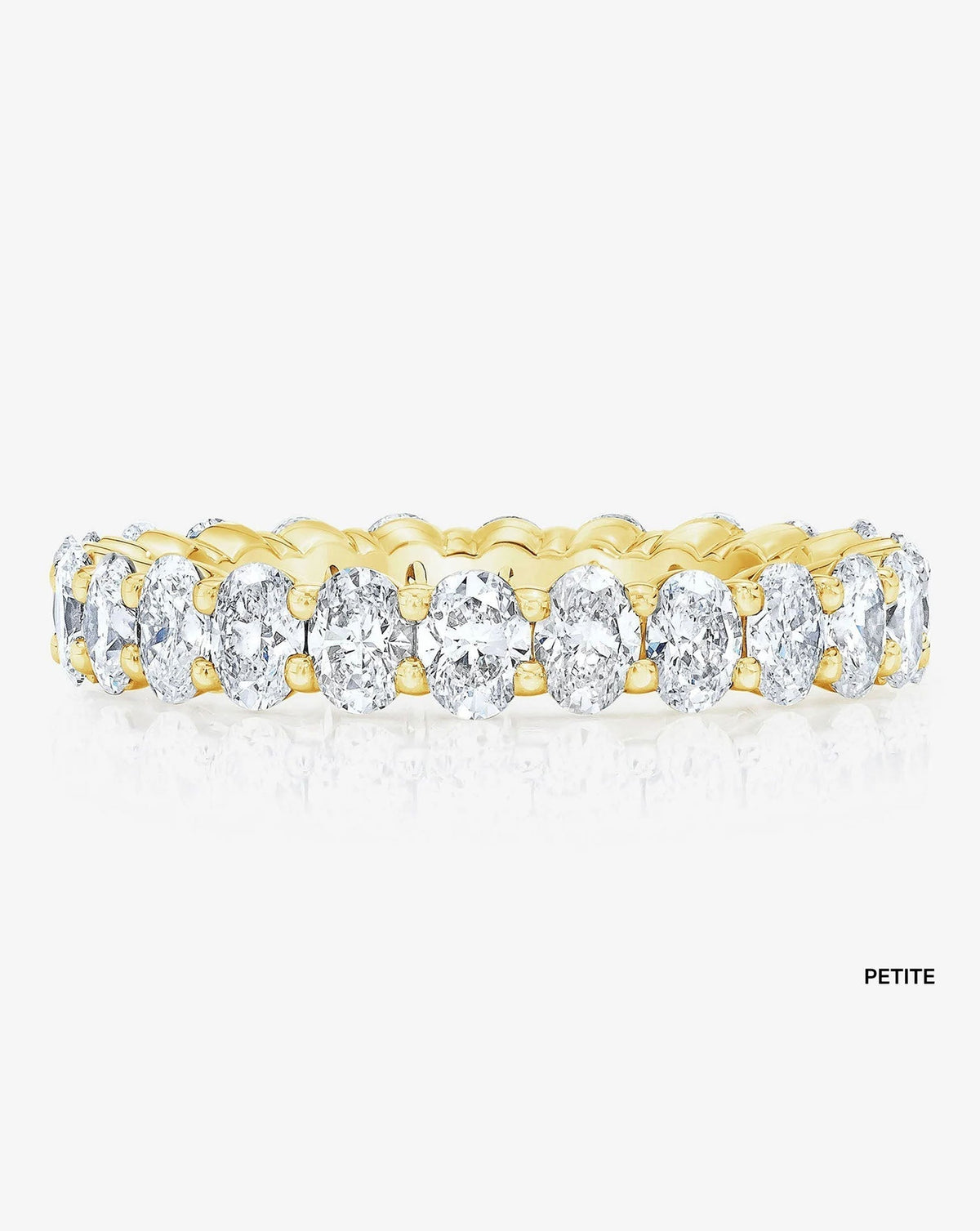 Oval Diamond Eternity Band