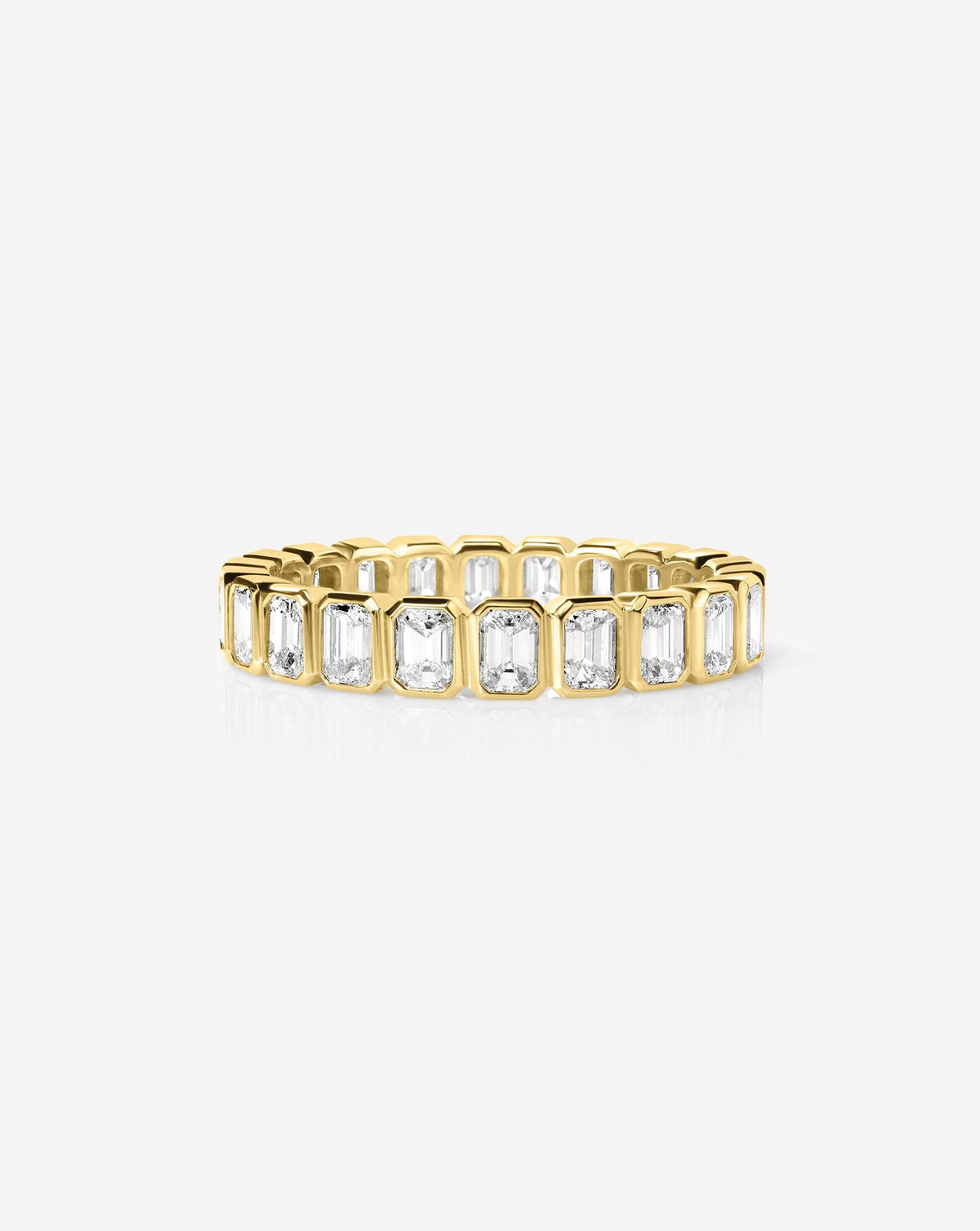 Emerald Bezel Band