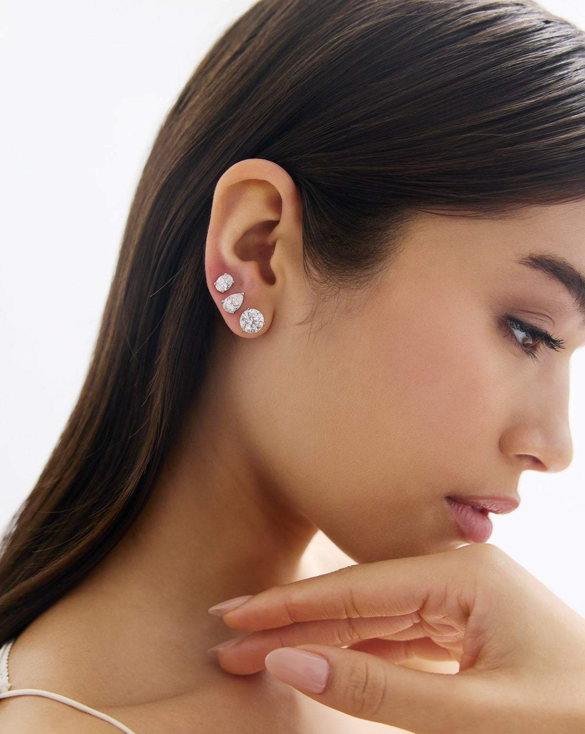 Round Diamond Studs